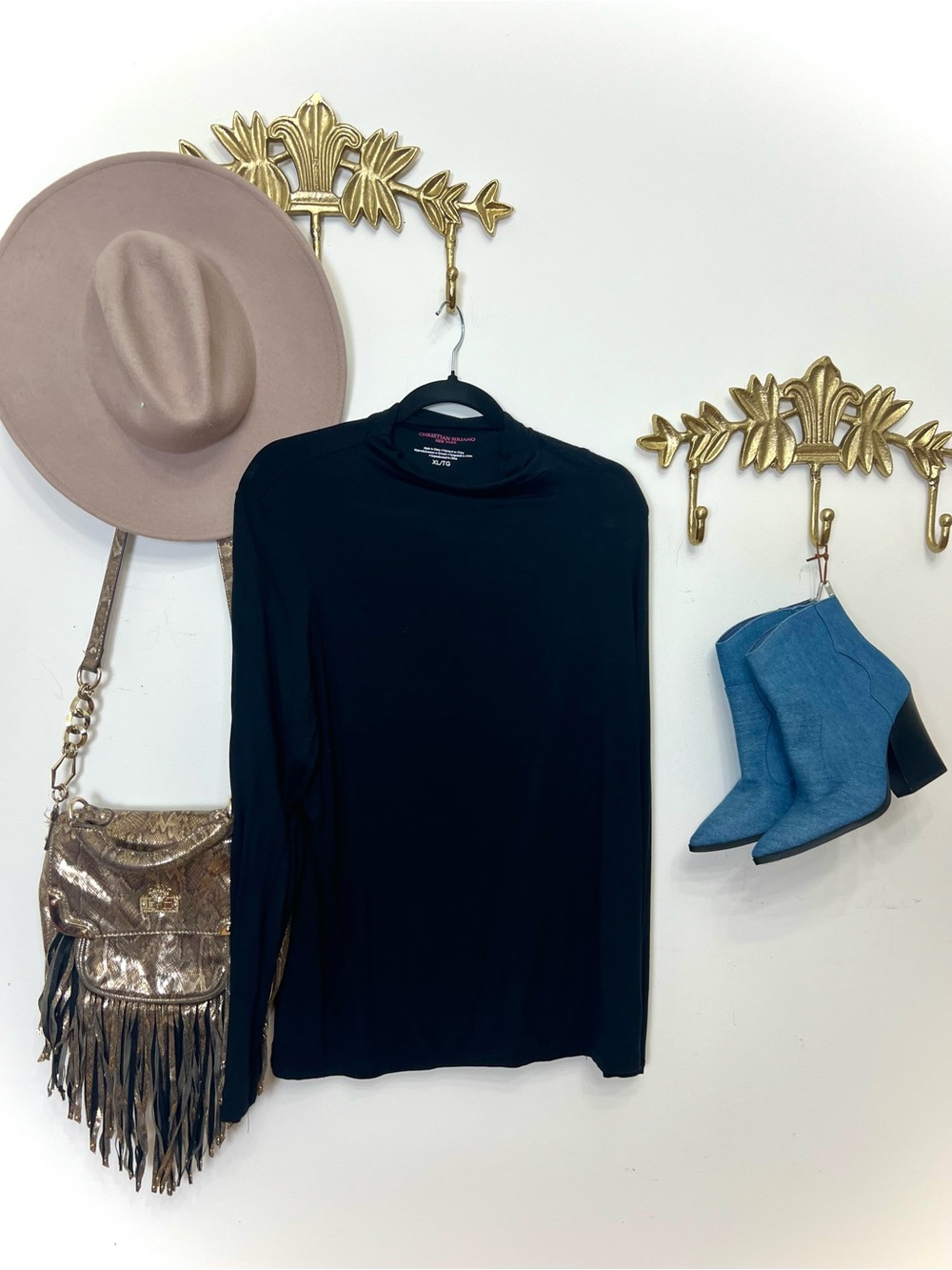 Light soft turtleneck XL